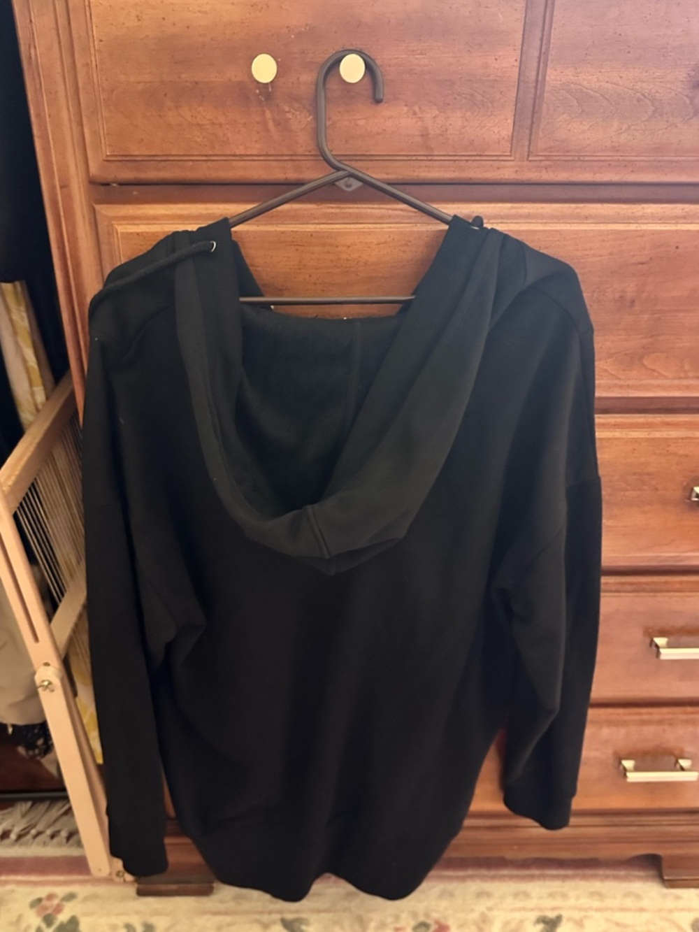 Daily Practice V-Neck Hoodie Sweatshirt Tunic - Picture 3 of 5